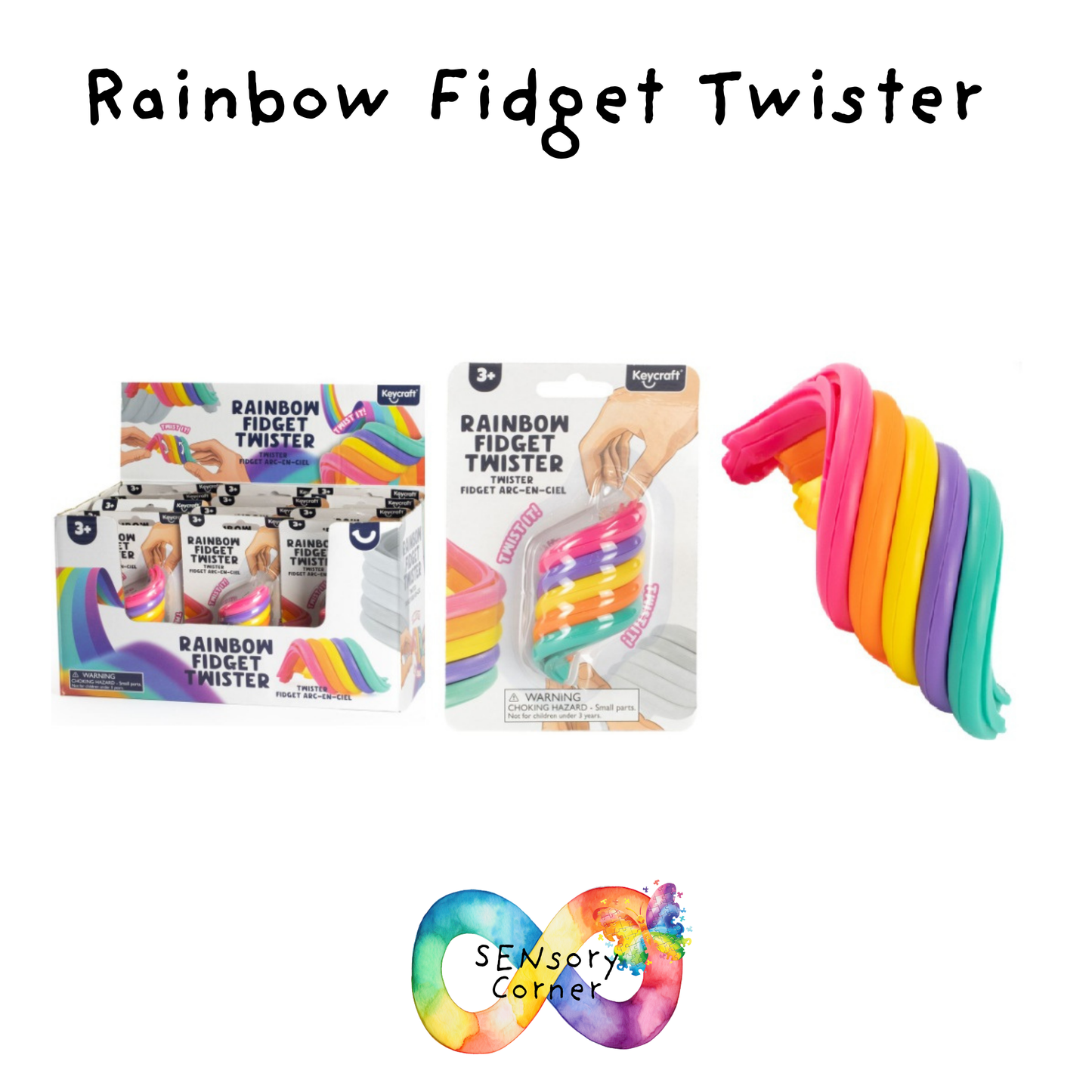 Rainbow Fidget Twister