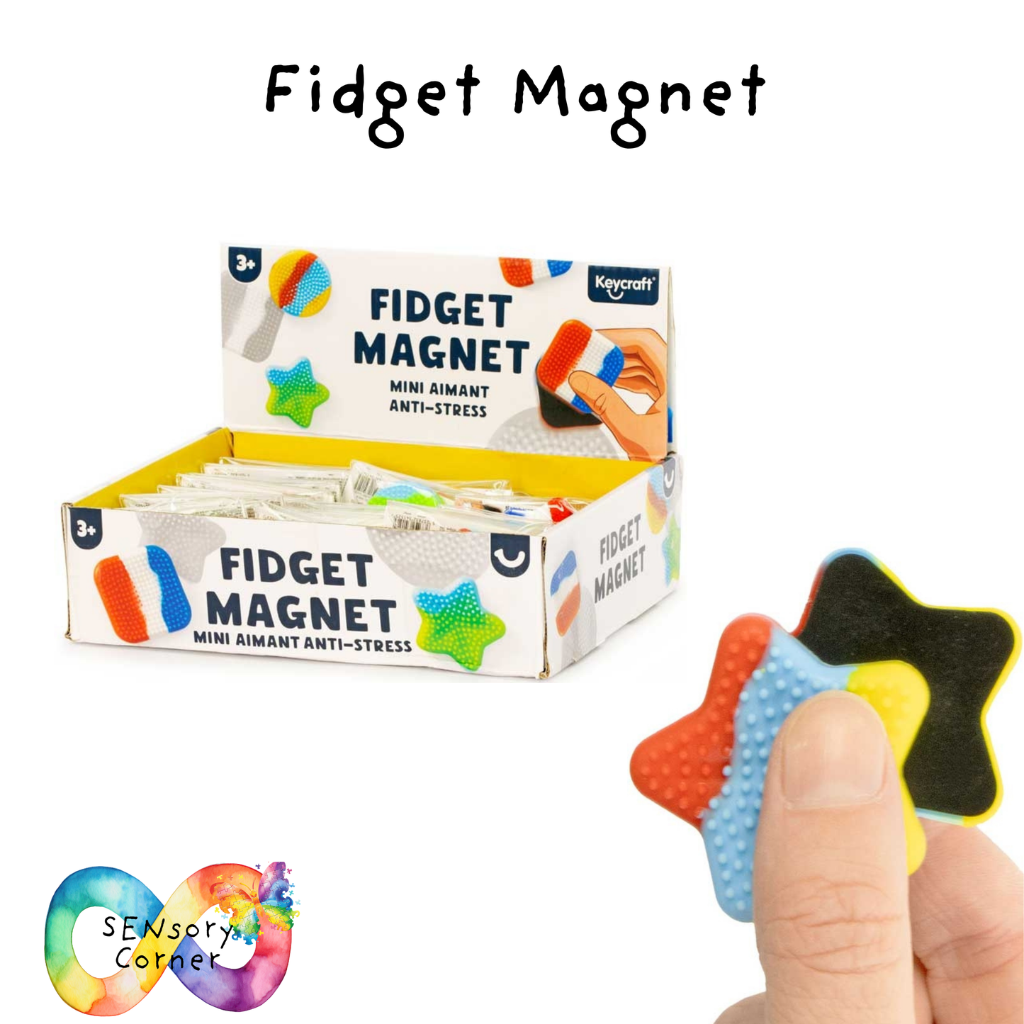 Textured Fidget Magnet
