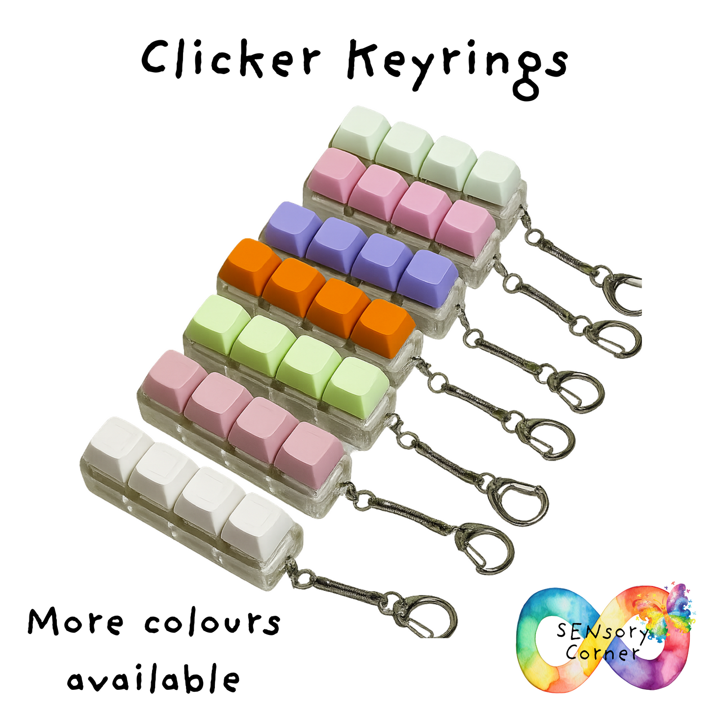 Keyboard Clicker Keyring