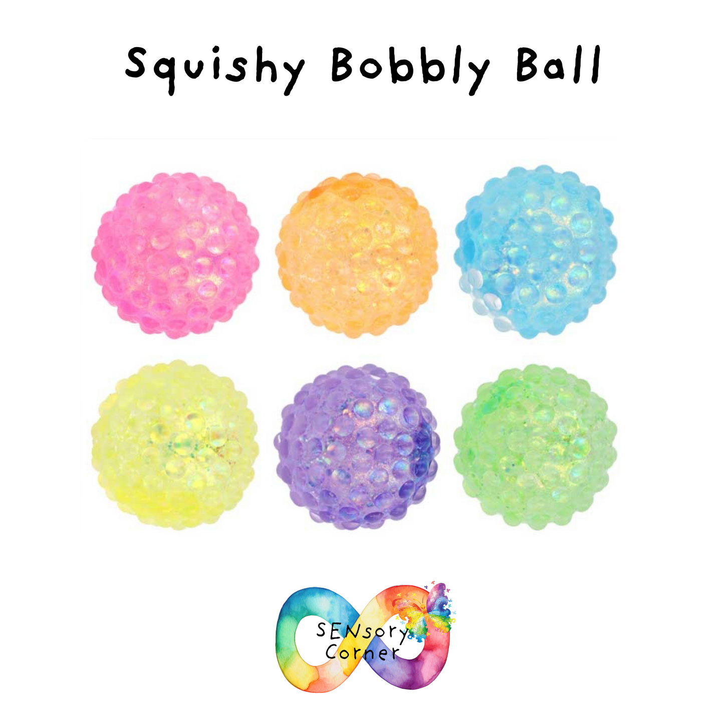 Bobbly Sugar Gel Stress Ball