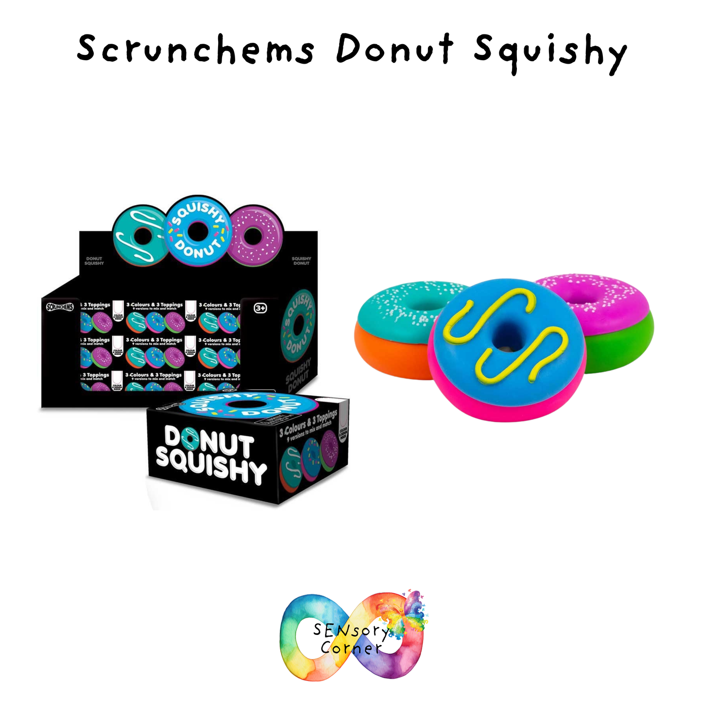 Scrunchems Donut Squishy