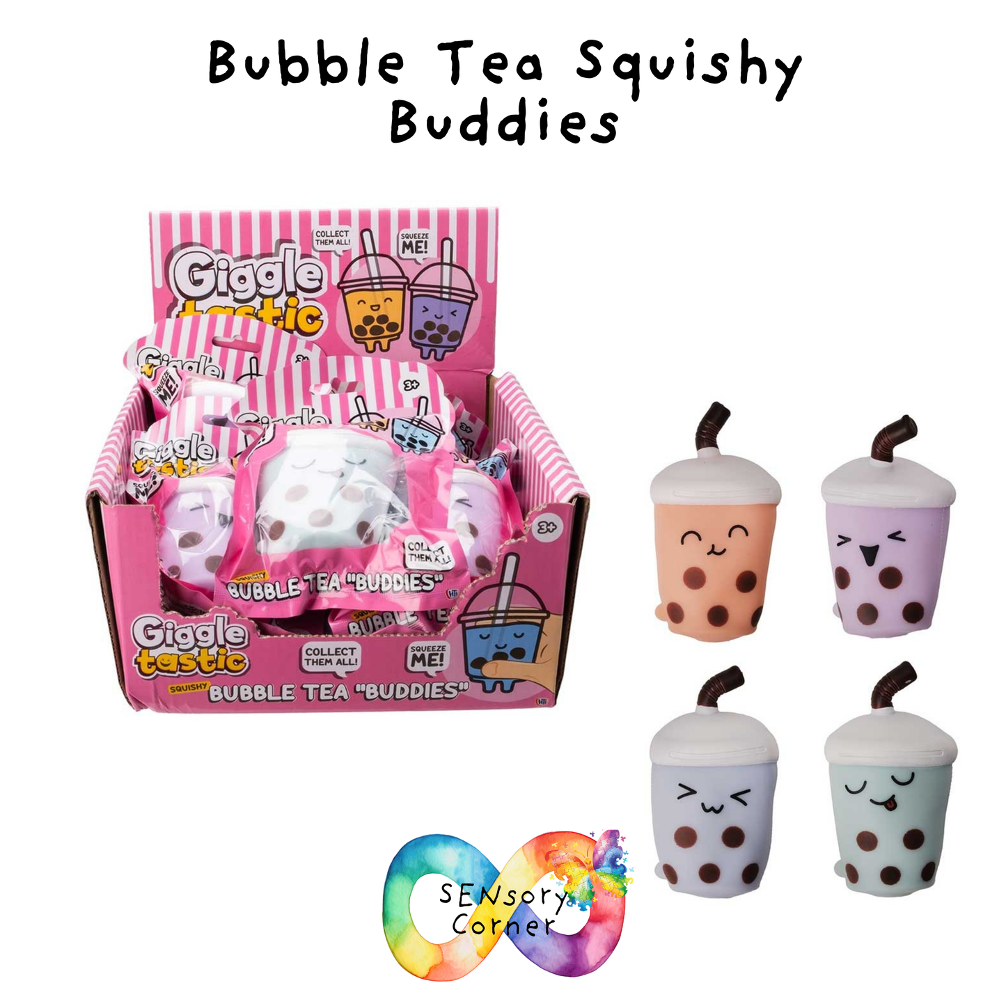 Sand Filled Squishy Bubble Tea