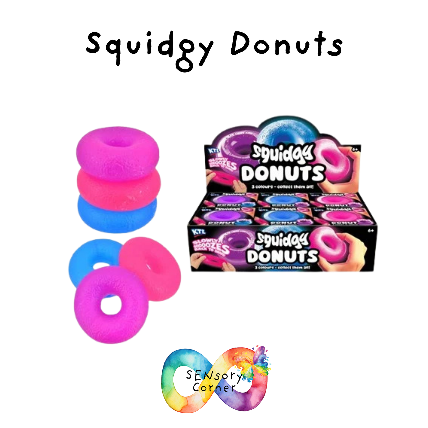 Squidgy Sugar Donuts