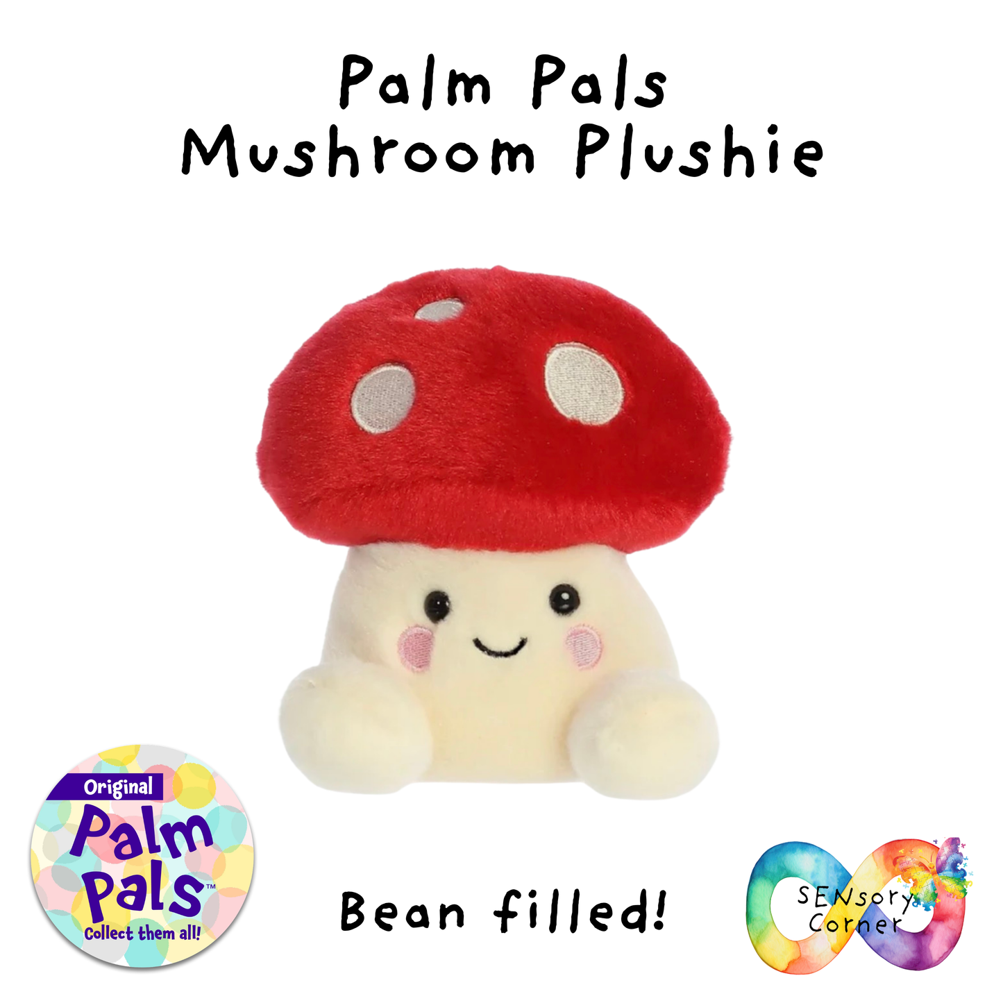 Palm Pals Amanita Mushroom