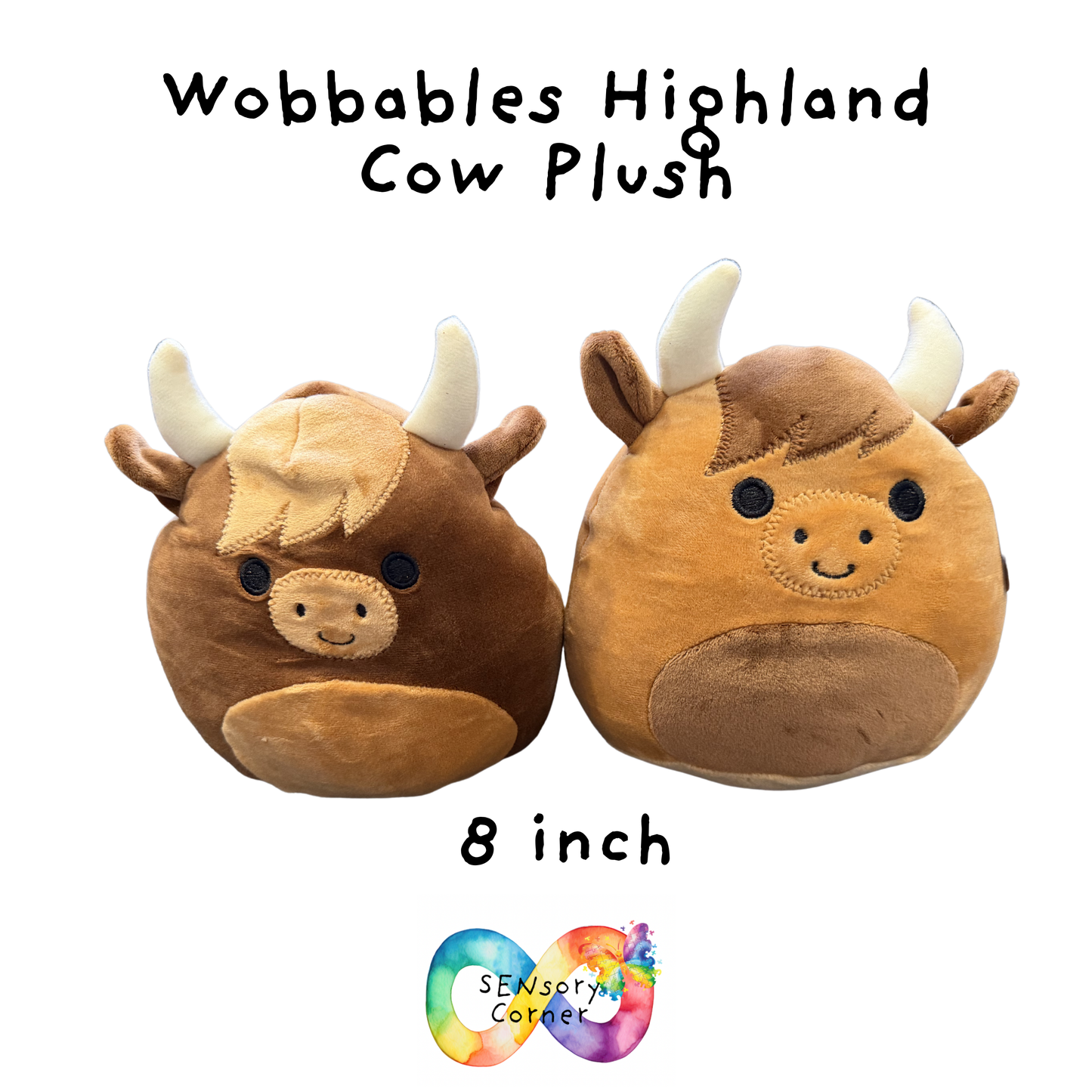 Wobbables Highland Cow Plush