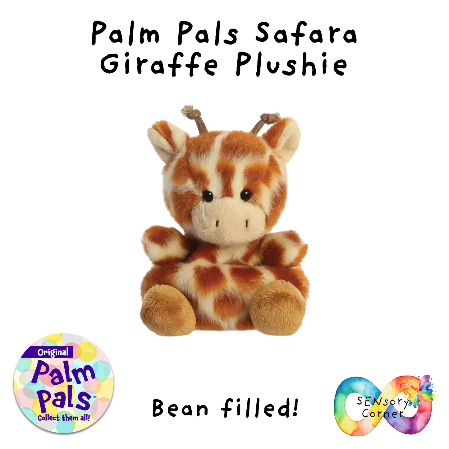 Palm Pals Safara Giraffe Plushie