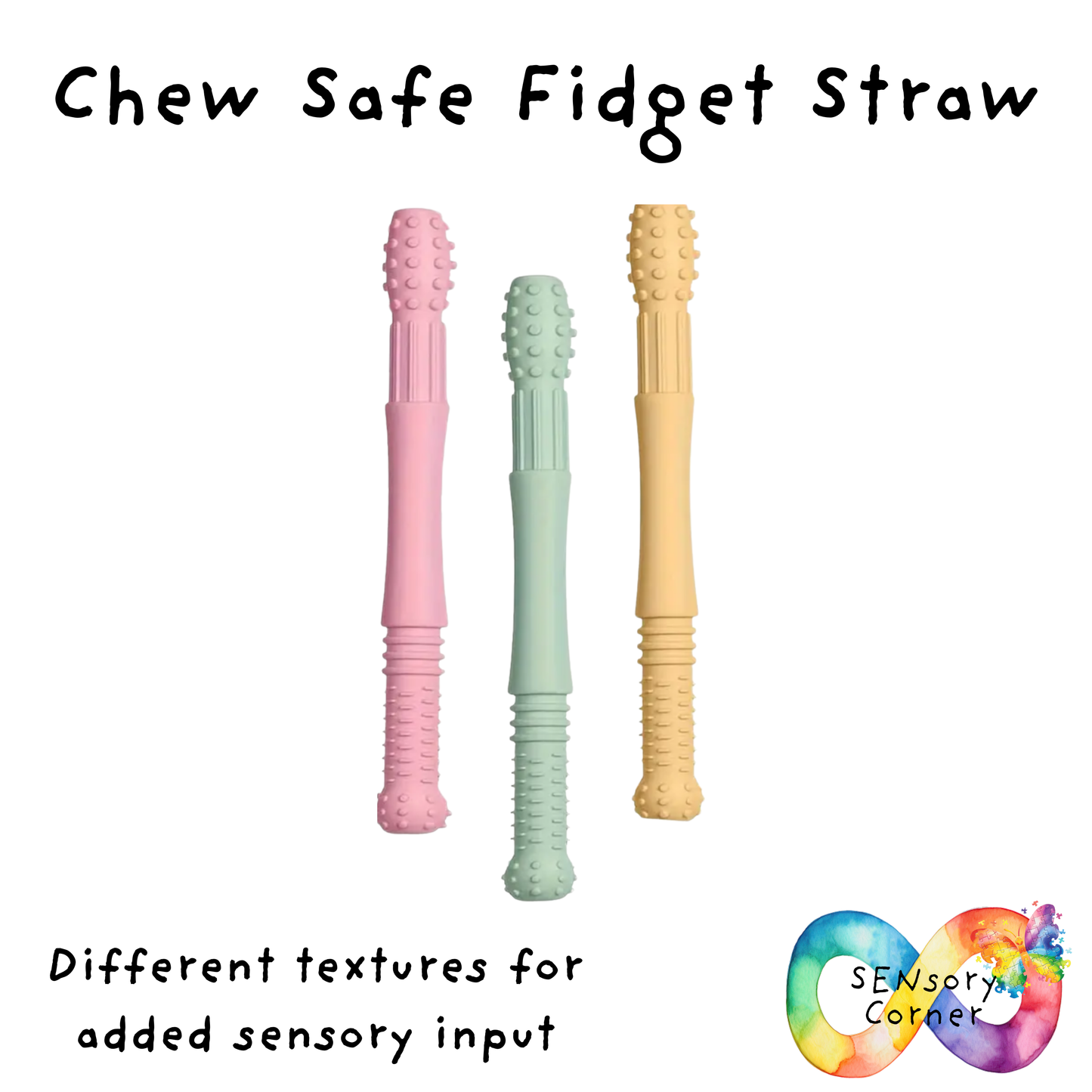 Chew Safe Fidget Straw