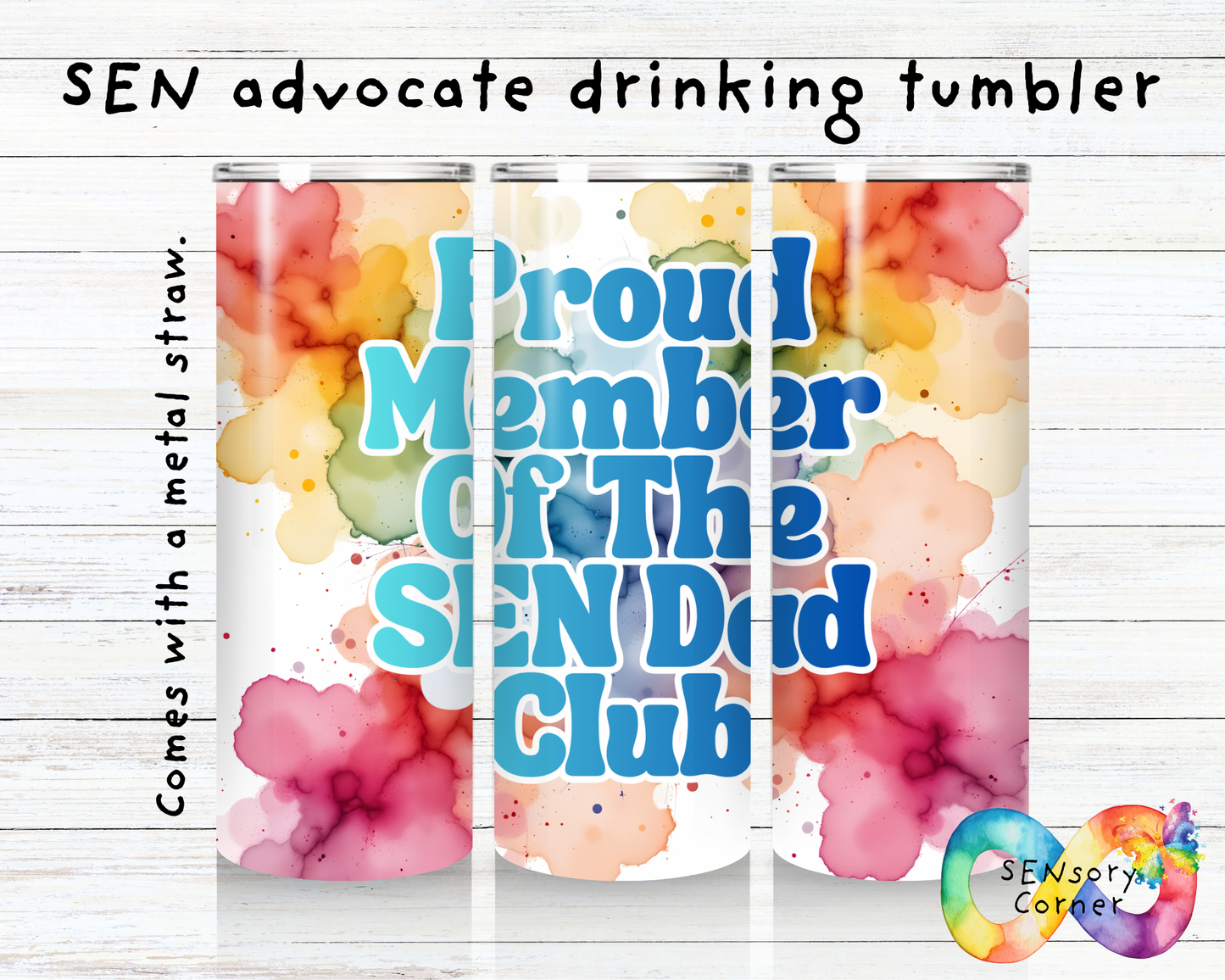 Proud Member Of The SEN Dad Club SEN Advocate Tumbler