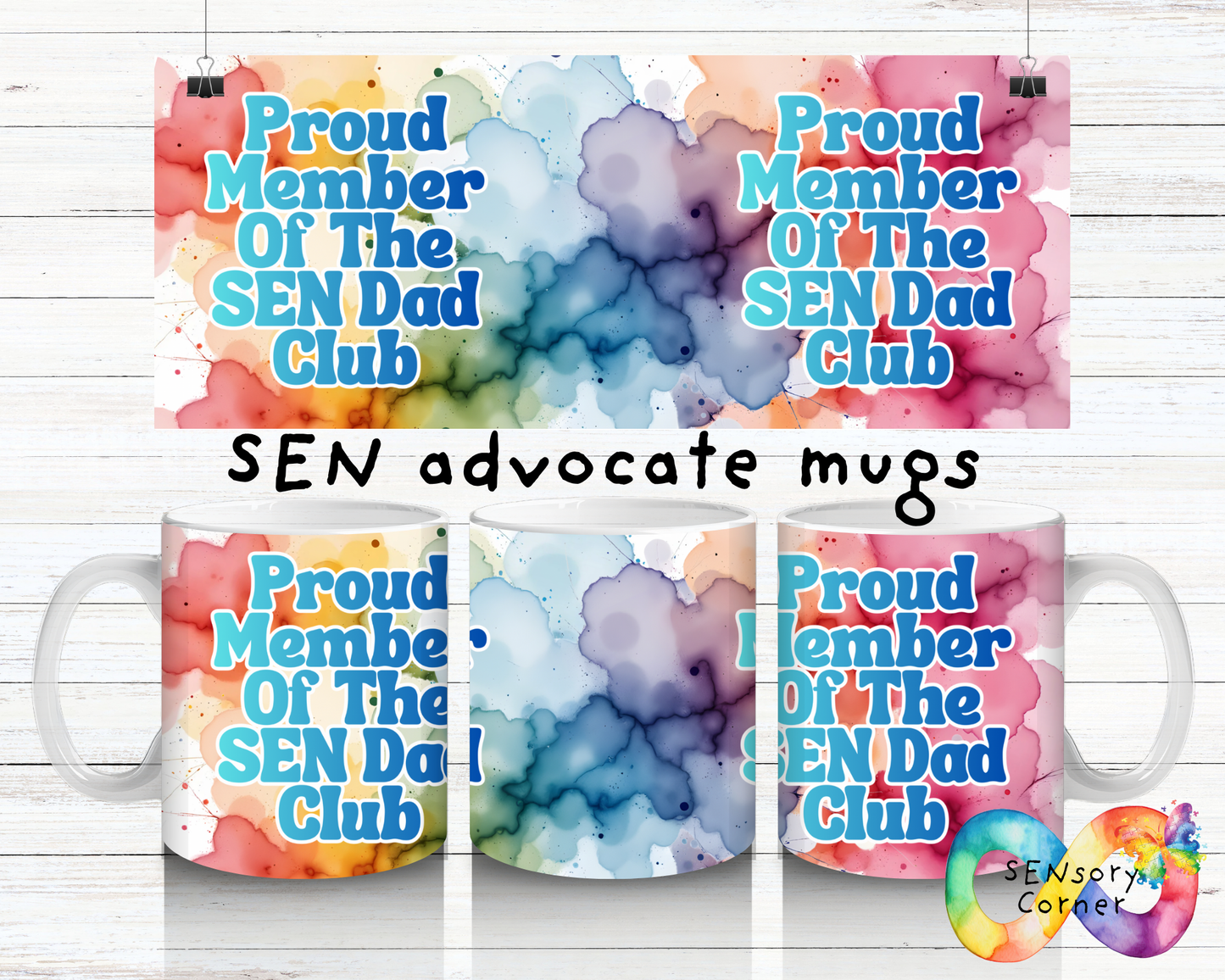 Proud Member Of The SEN Dad Club SEN Advocate Mug