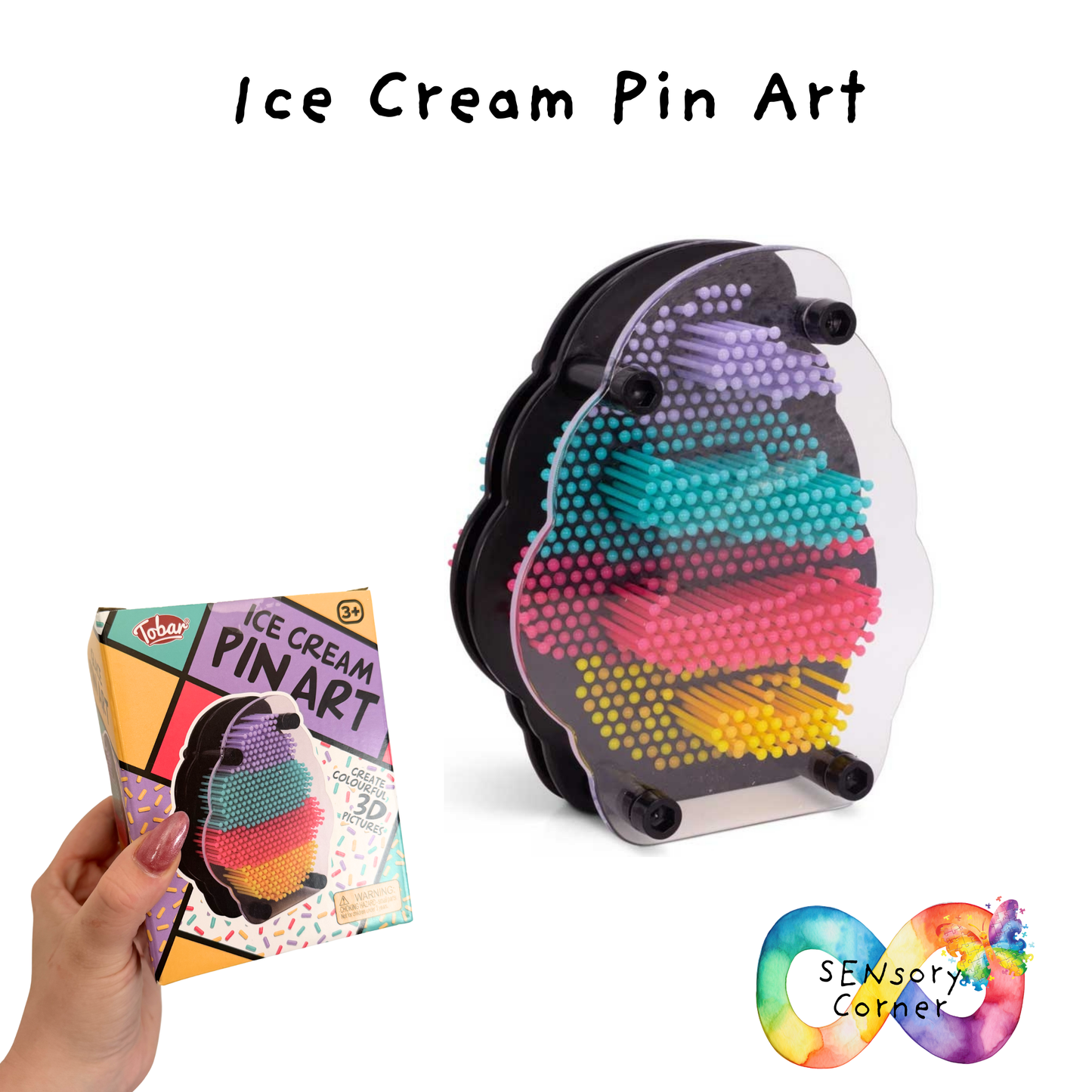 Ice Cream Pin Art
