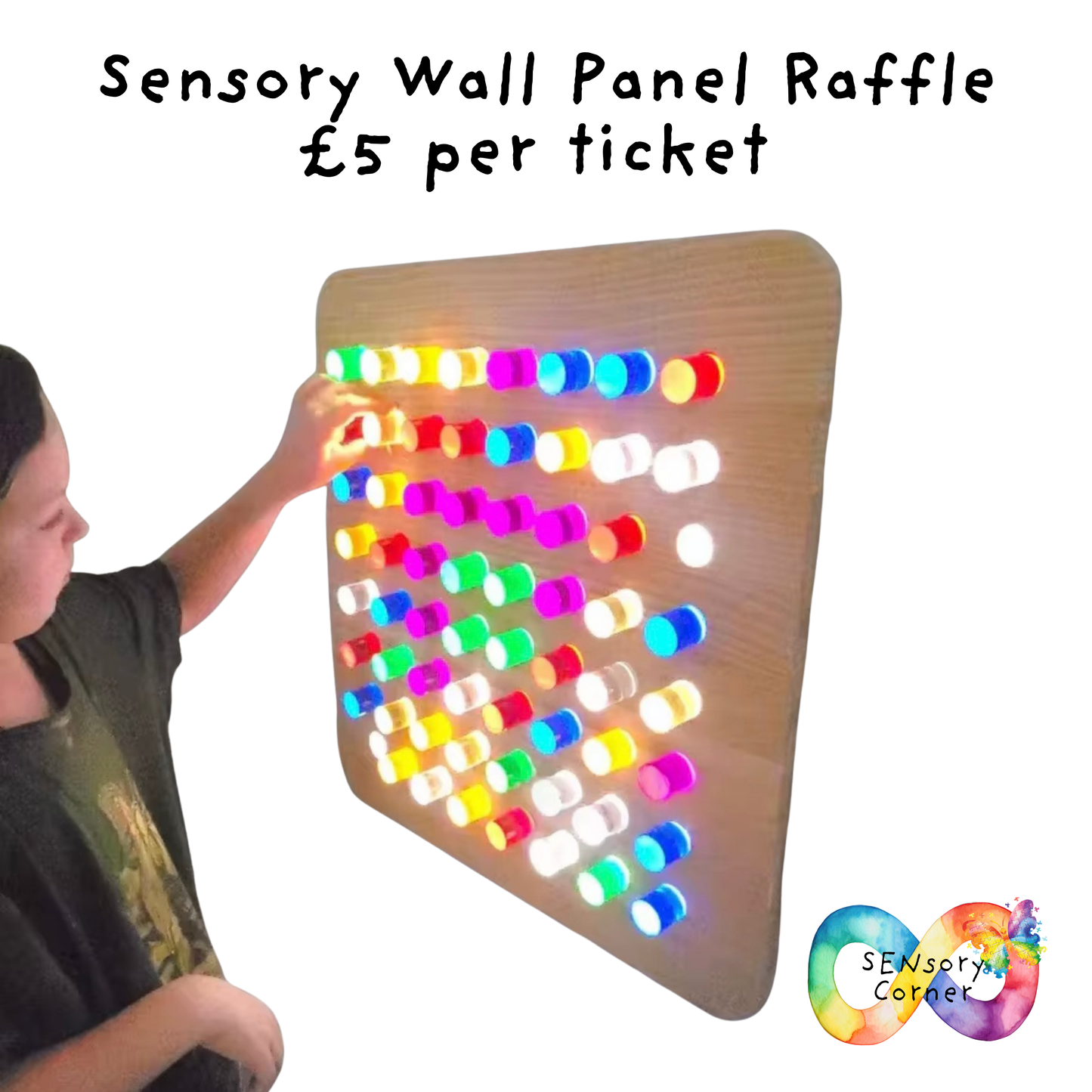 SENSORY WALL PANEL RAFFLE