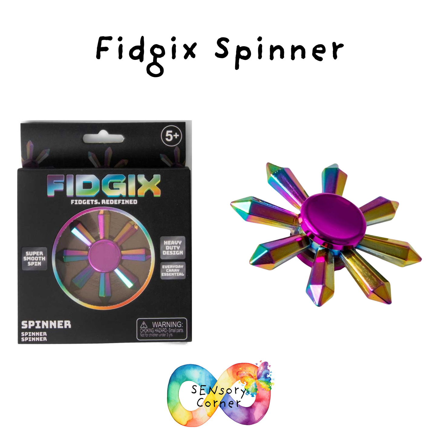 Fidgix Metal Fidget Spinner