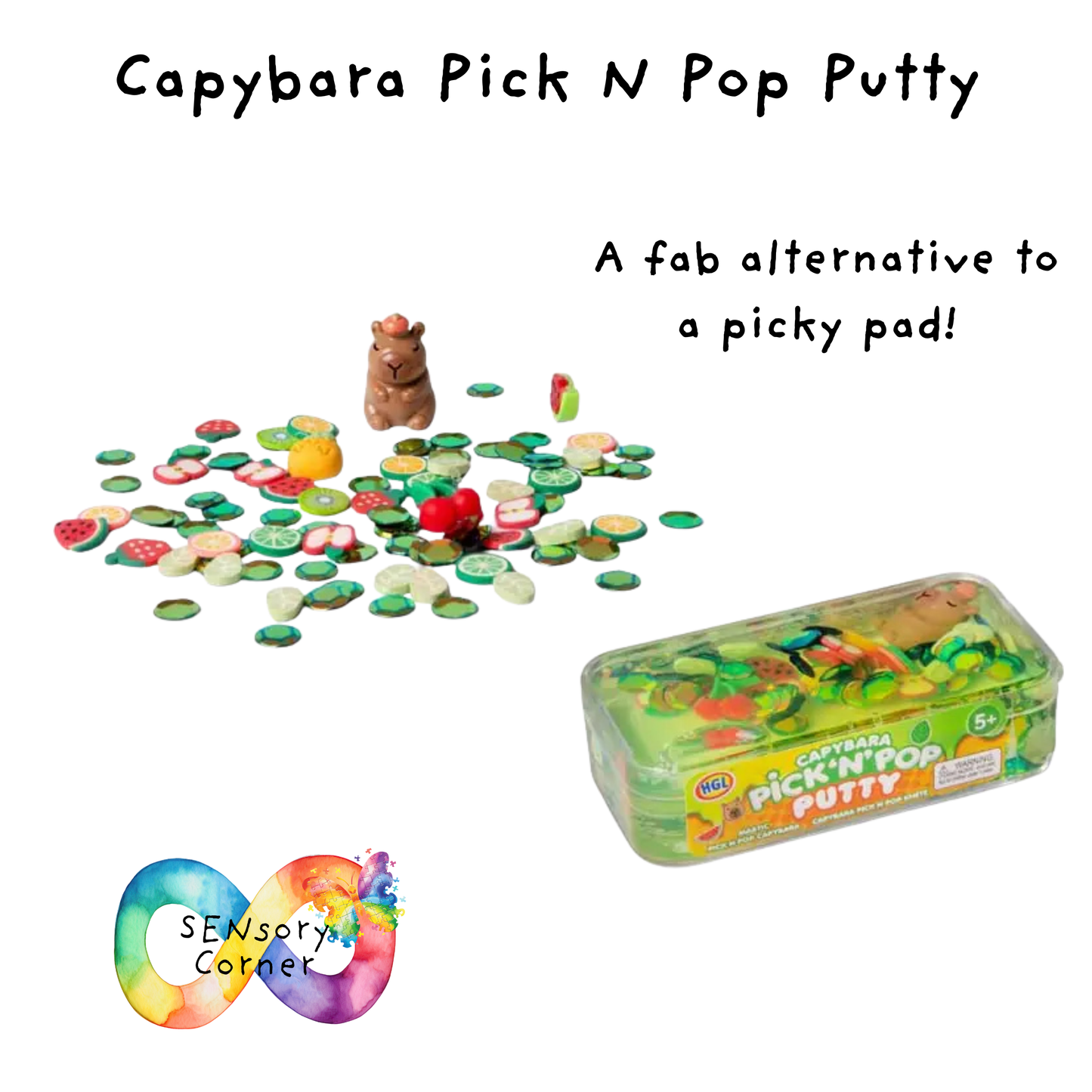Capybara Pick N Pop Putty
