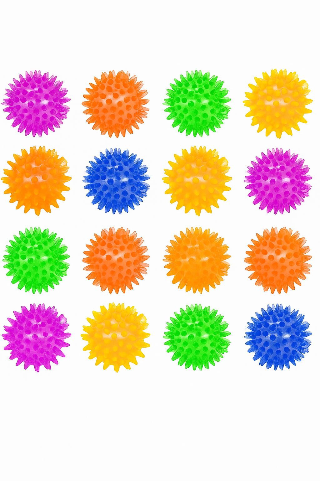 Set of 3 Small Spiky Sensory Balls