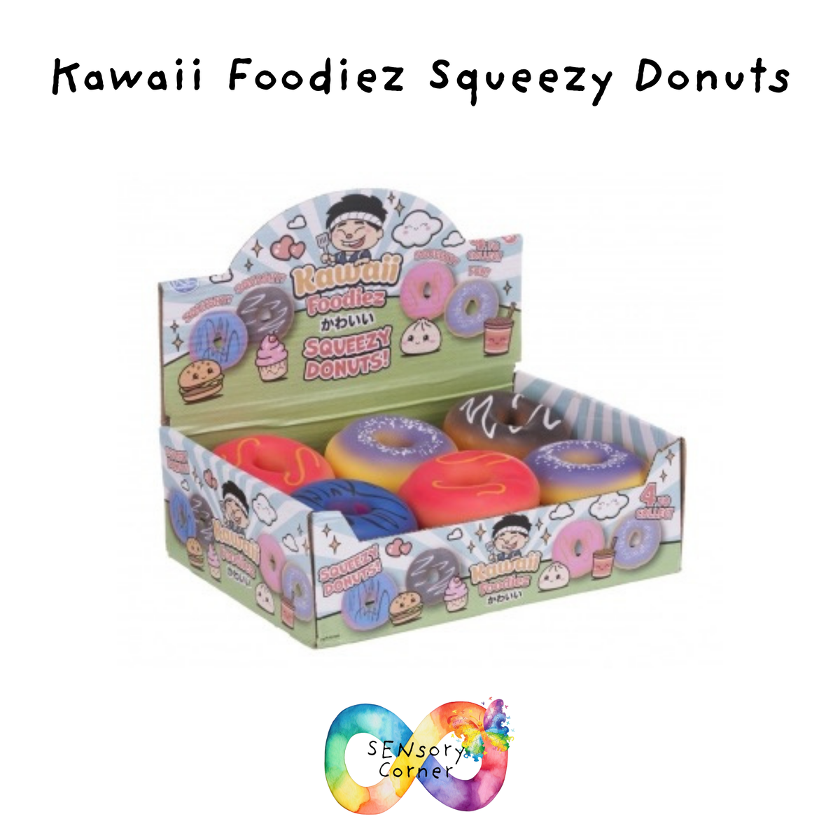 Kawaii Foodiez Squeezy Donuts
