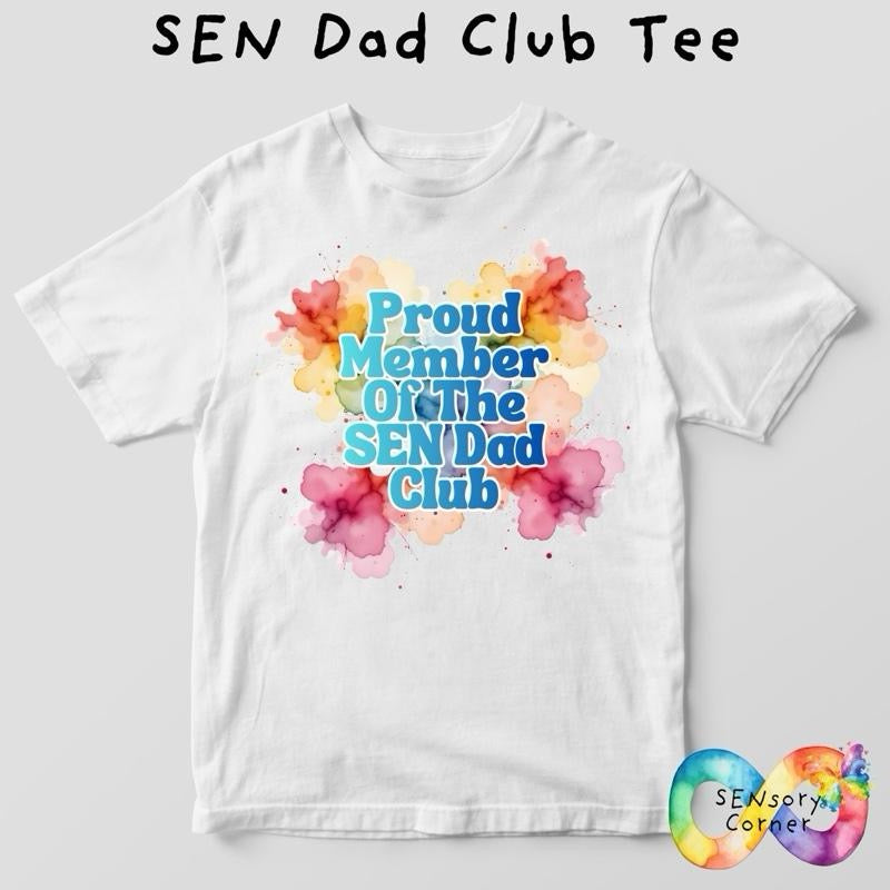 SEN Dad Club Adults T Shirt