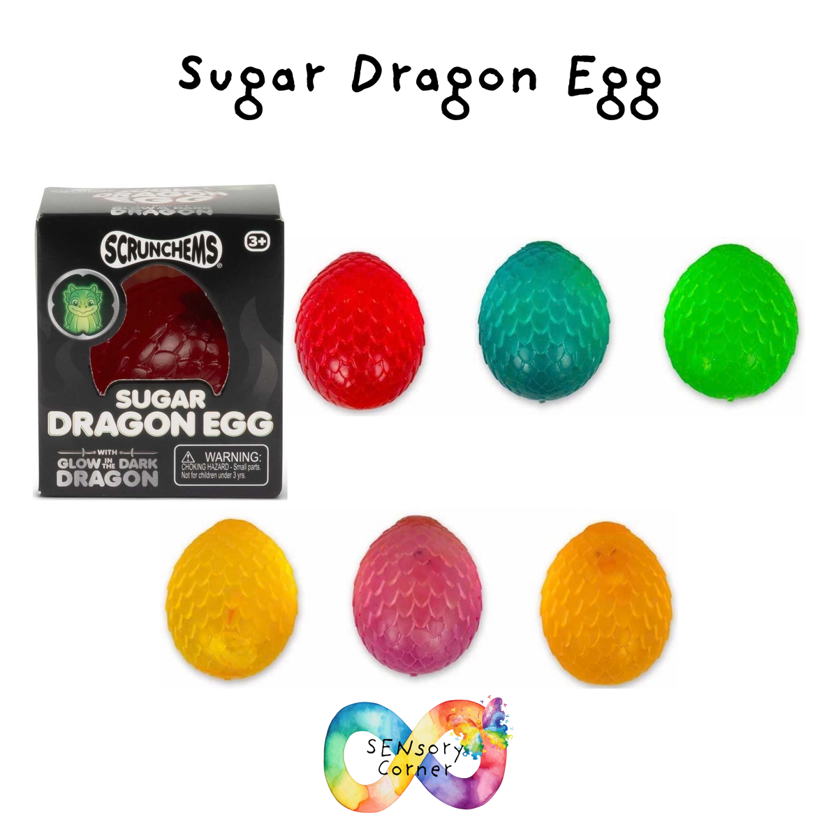 Scrunchems Sugar Dragon Egg