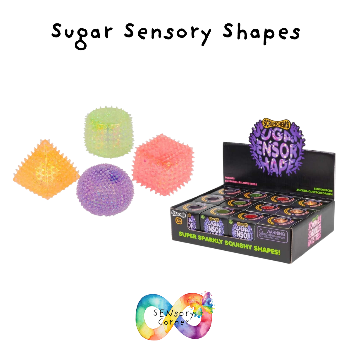 Scrunchems Sugar Sensory Shapes