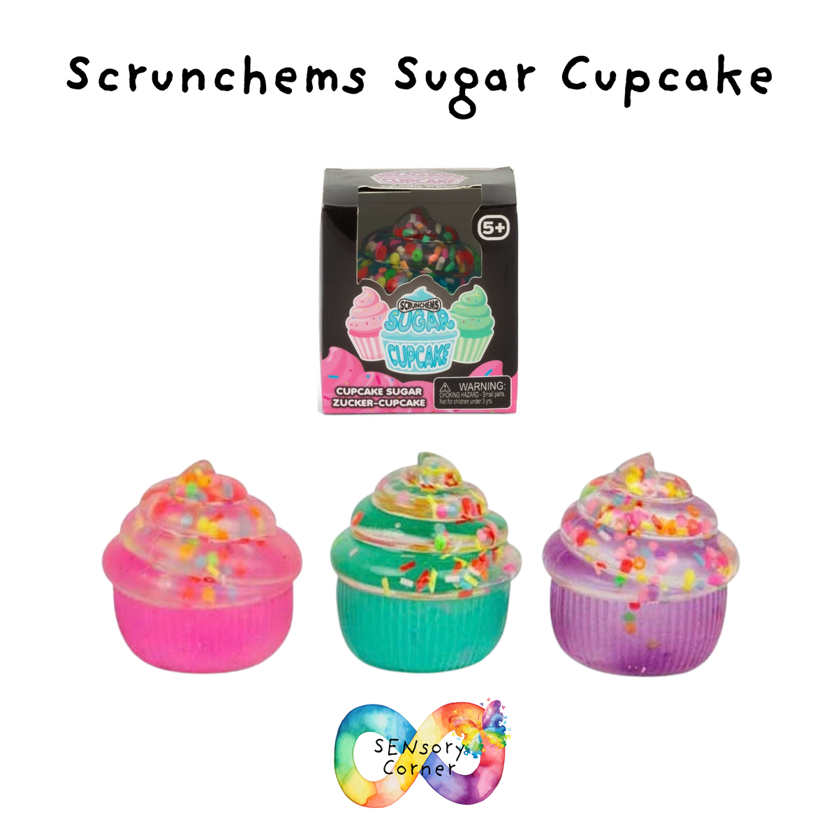 Scrunchems Sugar Cupcake