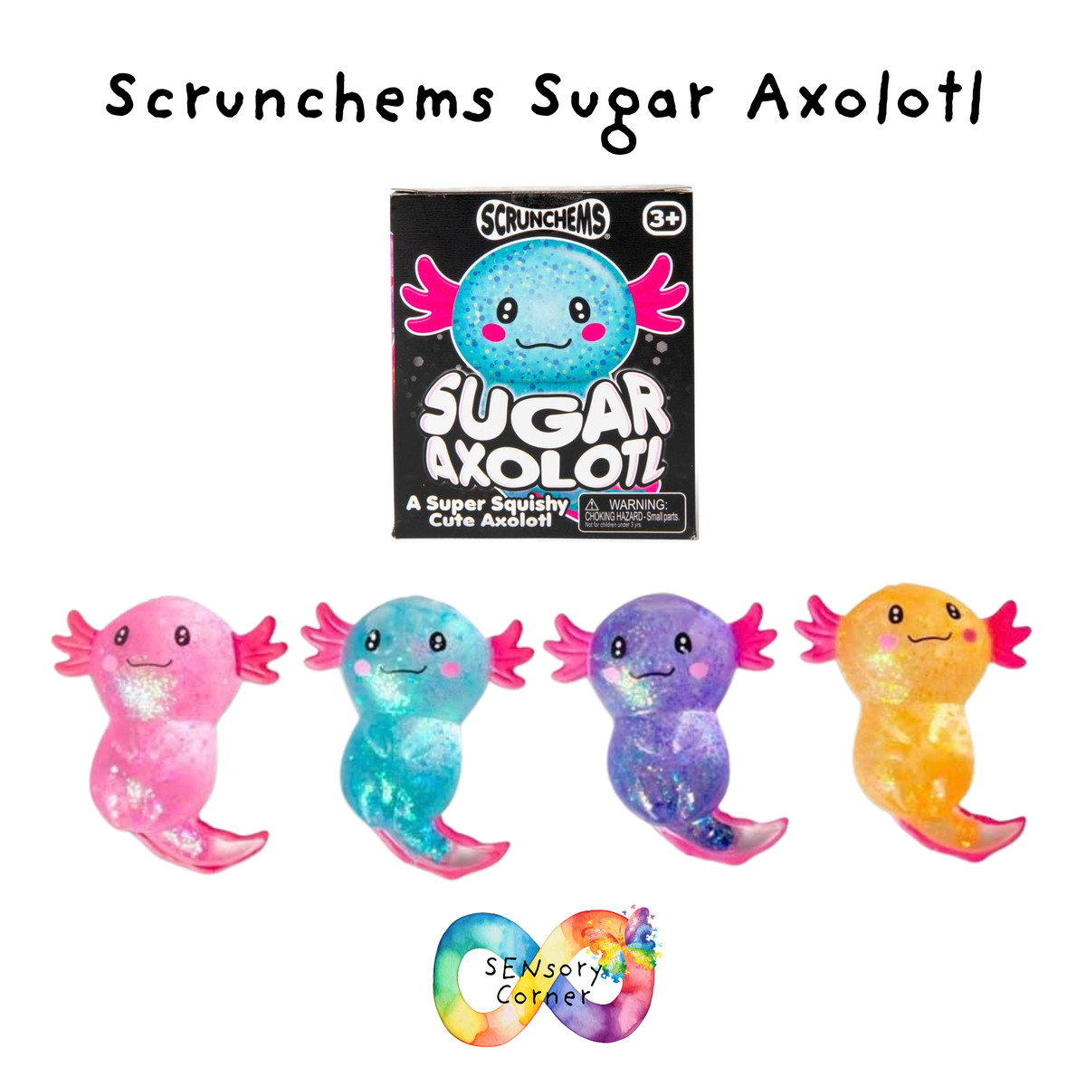 Scrunchems Sugar Axolotl