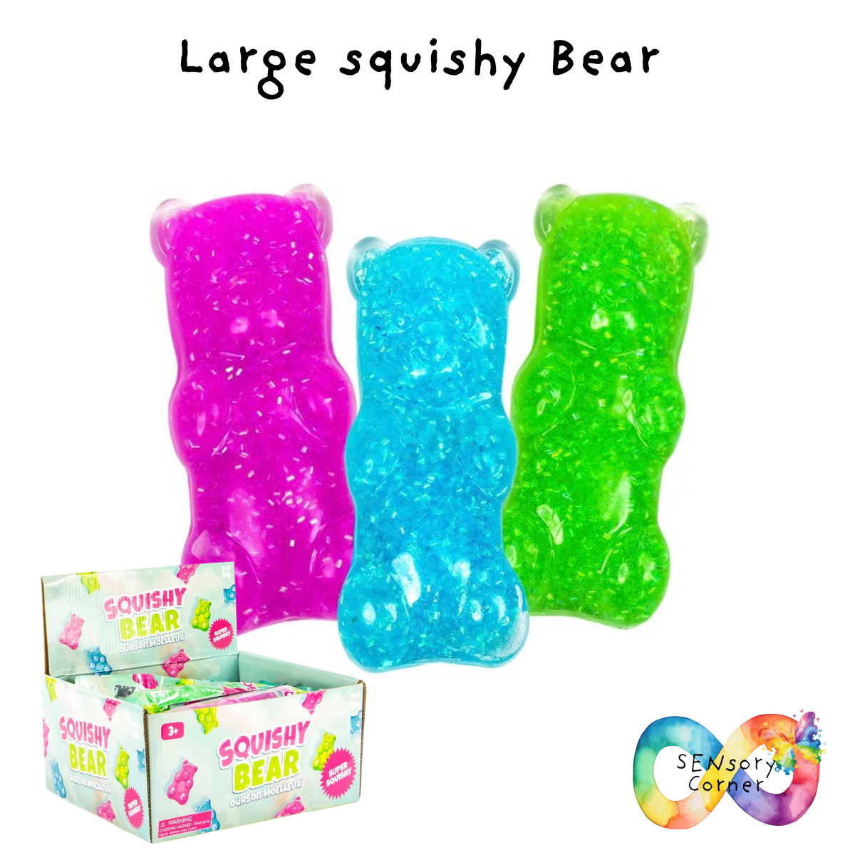 Large Squishy Gummy Bear