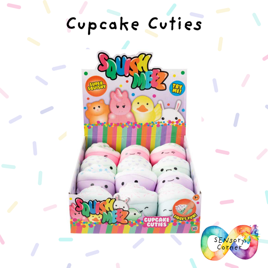 Cupcake Cuties Sand Filled Squishy Cupcakes
