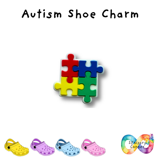 Autism Advocate Shoe Charm