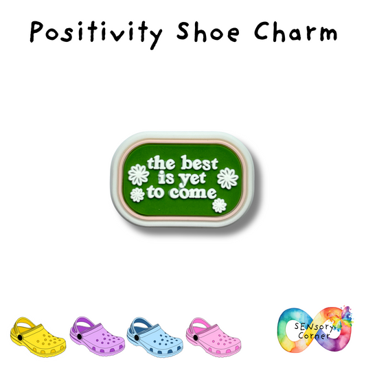 Positivity Shoe Charm