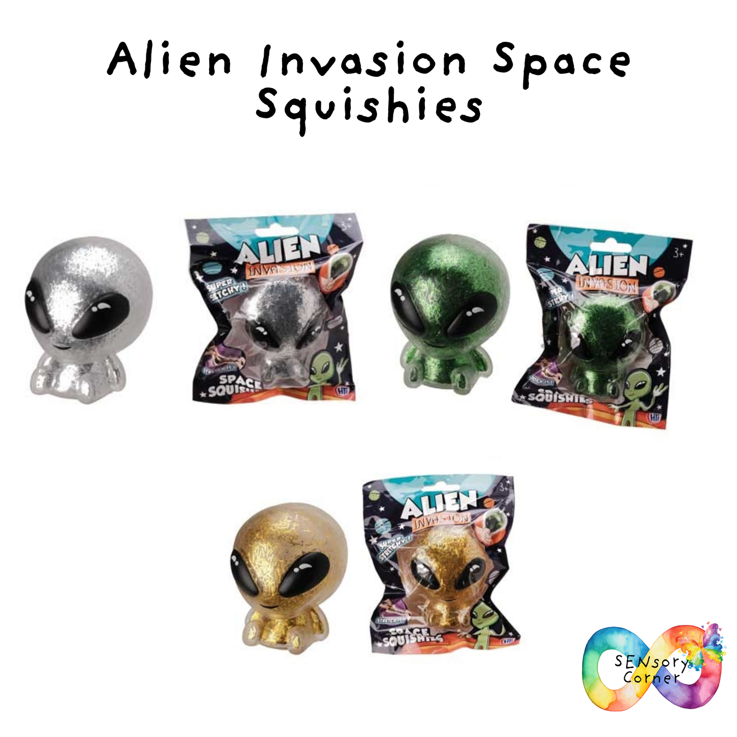 Alien Invasion Space Squishies
