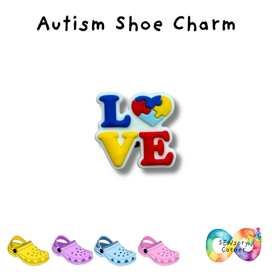 Autism Advocate Shoe Charm