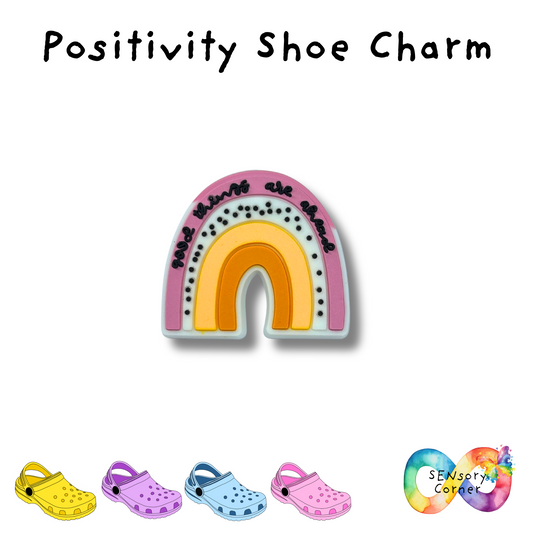 Positivity Shoe Charm