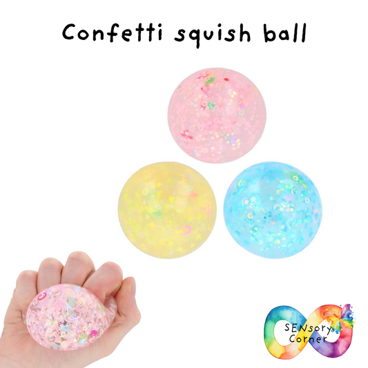 Confetti Squish Ball