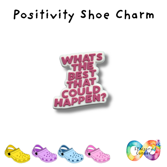 Positivity Shoe Charm