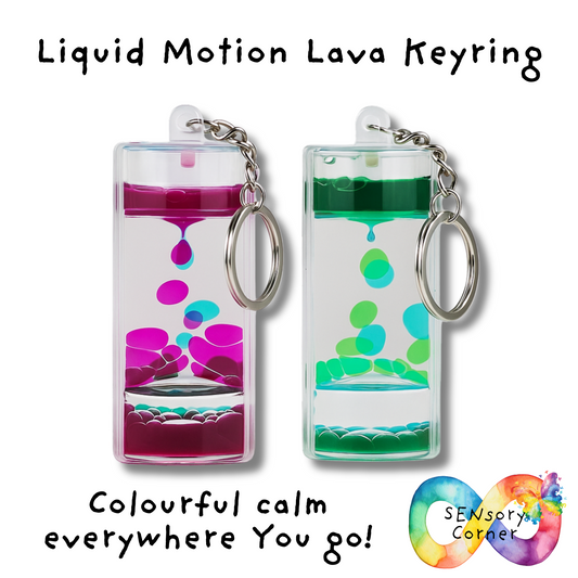 Liquid Motion Lava Keyring