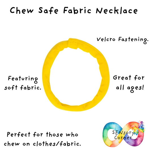 Fabric Chew Safe Necklace
