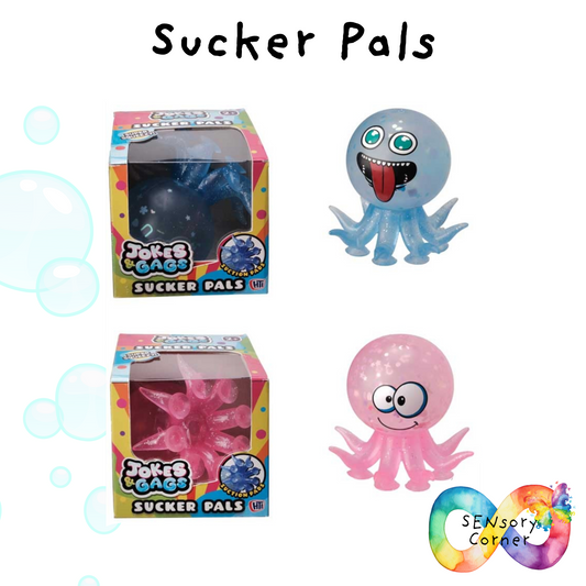 Squeezy Octopus with Suckers