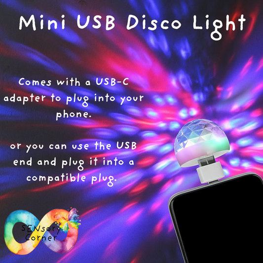 Mini USB Disco Light