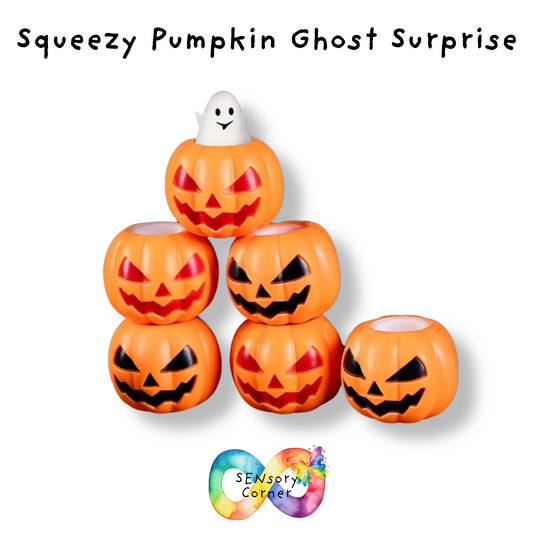 Squeezy Pumpkin Ghost Surprise