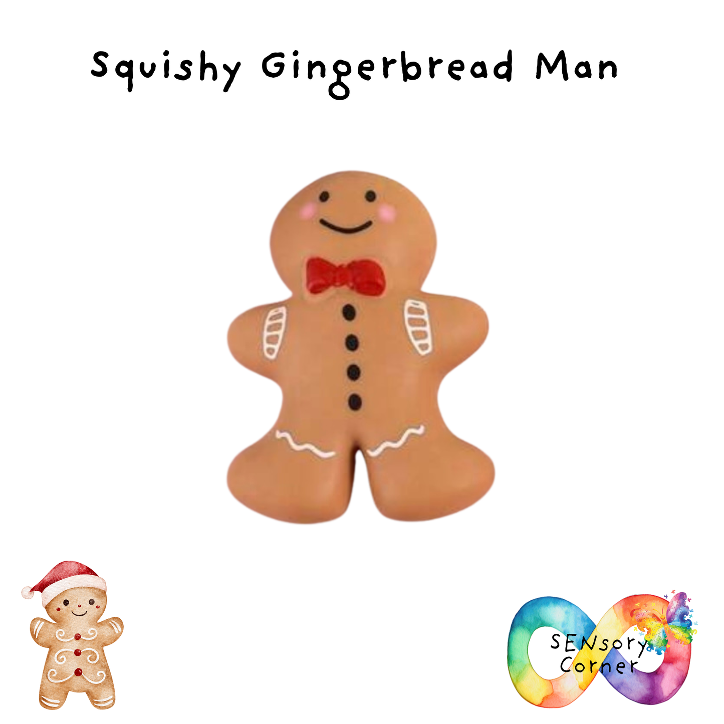 Squishy Gingerbread Man