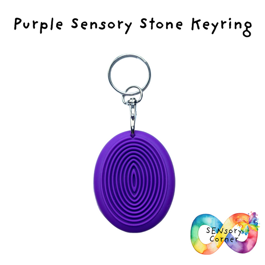 Halloween Sensory Stone Keyring
