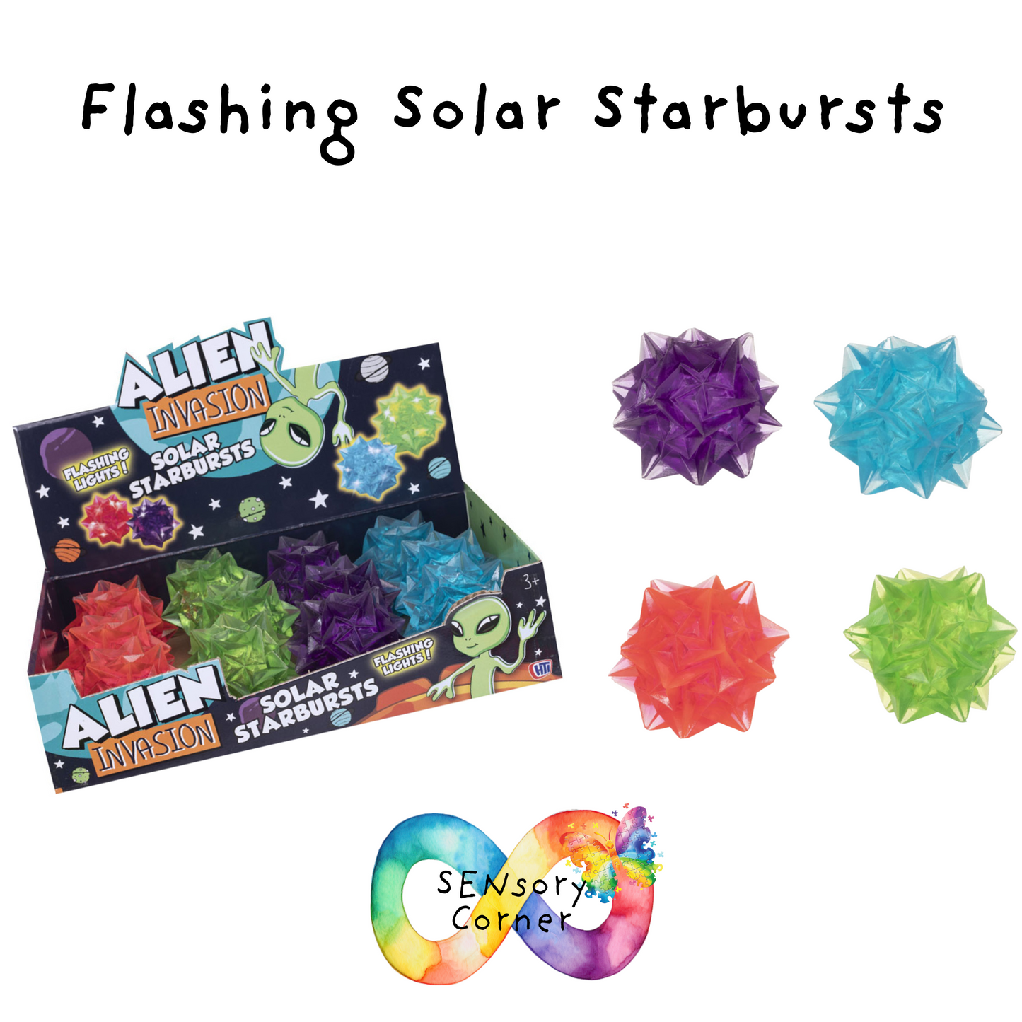 Flashing Solar Starbursts