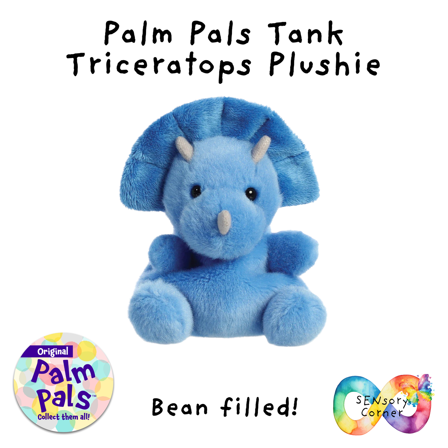 Palm Pals Tank Triceratops