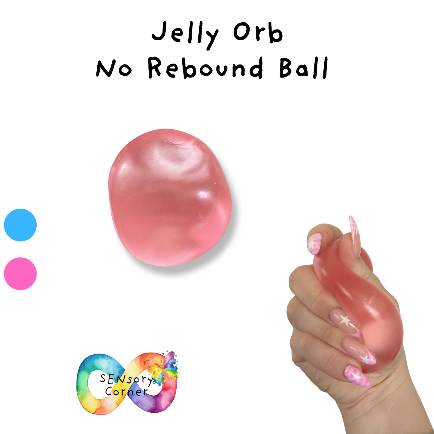 Jelly Orb No Rebound Squish Ball