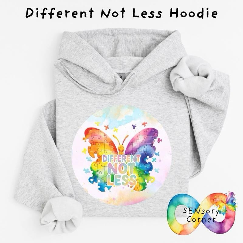 SENsory Corner SEN Advocate  Adult’s Different Not Less Hoodie
