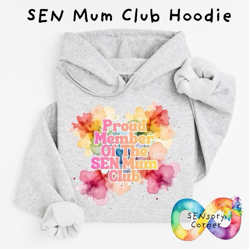 SENsory Corner SEN Advocate Adult’s Hoodie Proud Member Of The SEN Mum Club