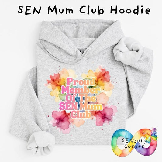 SENsory Corner SEN Advocate Adult’s Hoodie Proud Member Of The SEN Mum Club
