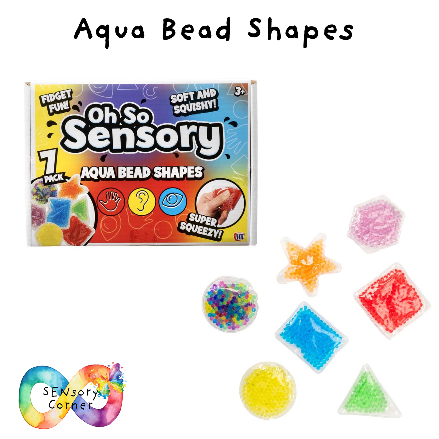 Aqua Bead Shapes