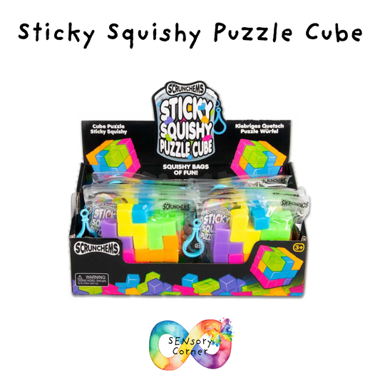 Scrunchems Sticky Squishy Puzzle Cube