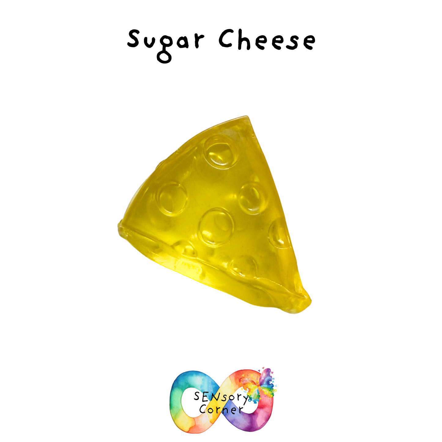 Sugar Squishy Cheese 7cm