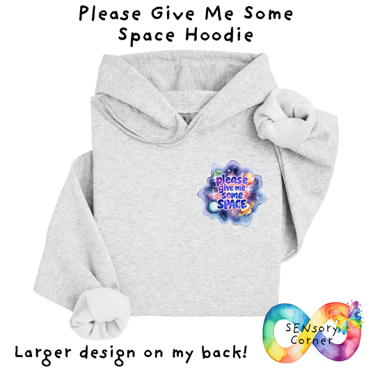 Adults Please Give Me Some Space Hoodie